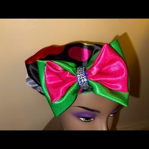 Customize satin bonnets